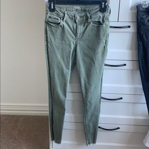 Green jeans